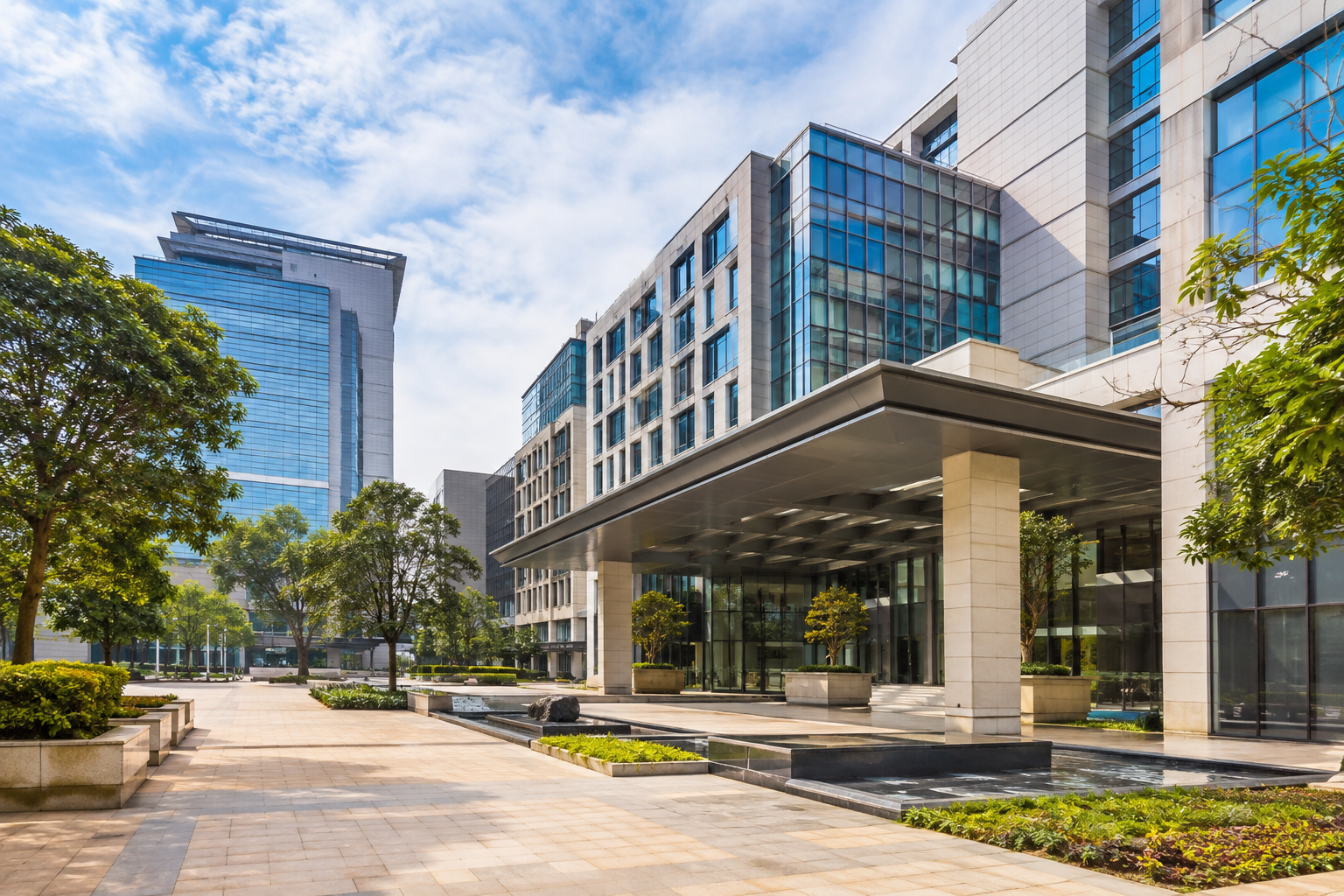 Landmark commercial business district