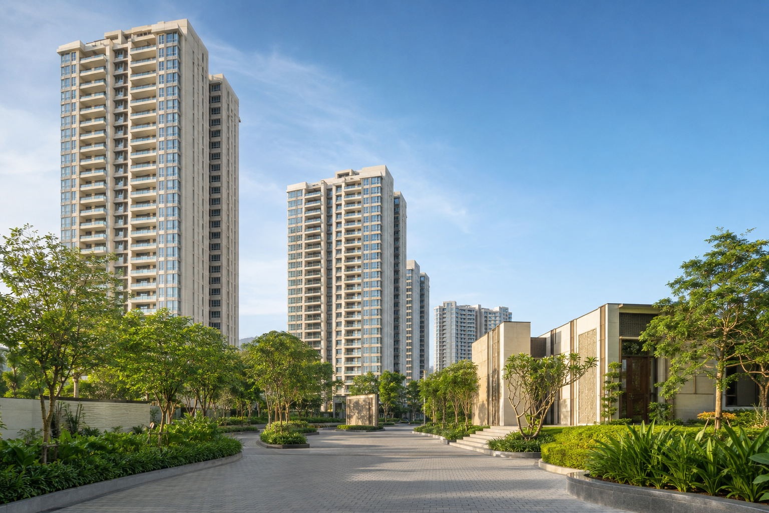 Grand premium residential development
